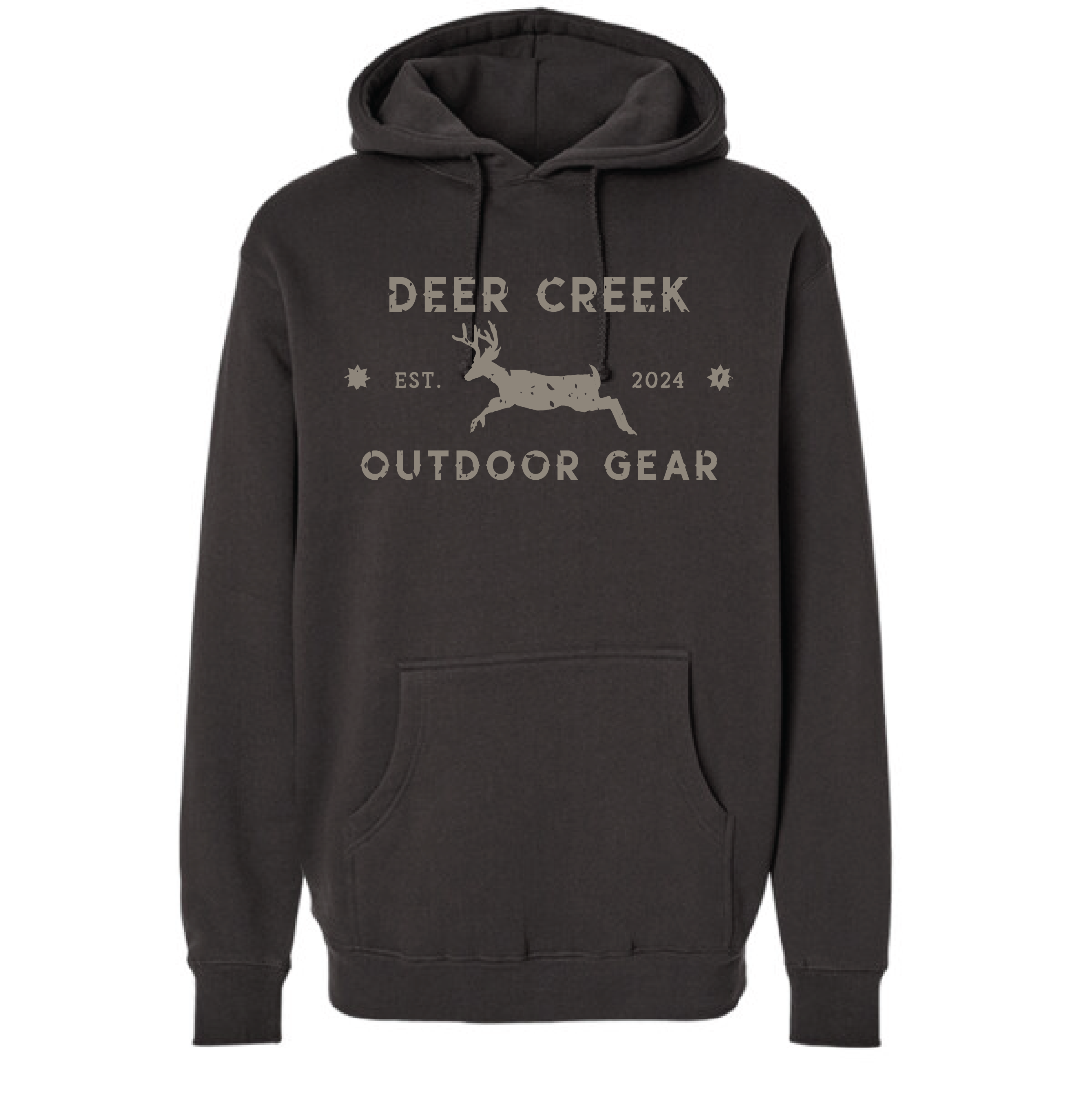 Deer Creek Express Hoodie (Grey)
