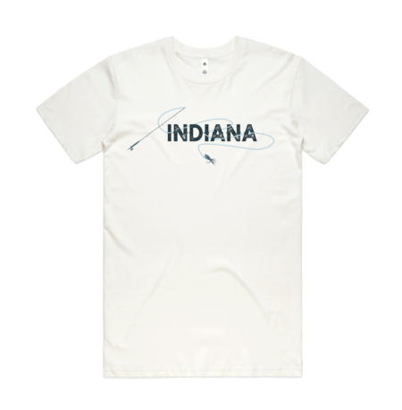 Indiana Fishing (White) T-Shirt