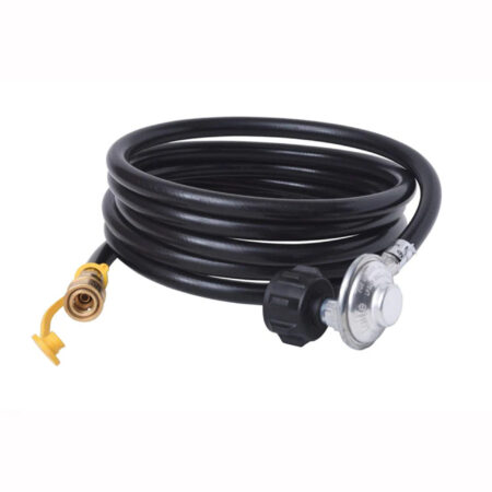Propane Regulator Hose with Quick Connect – 12 feet