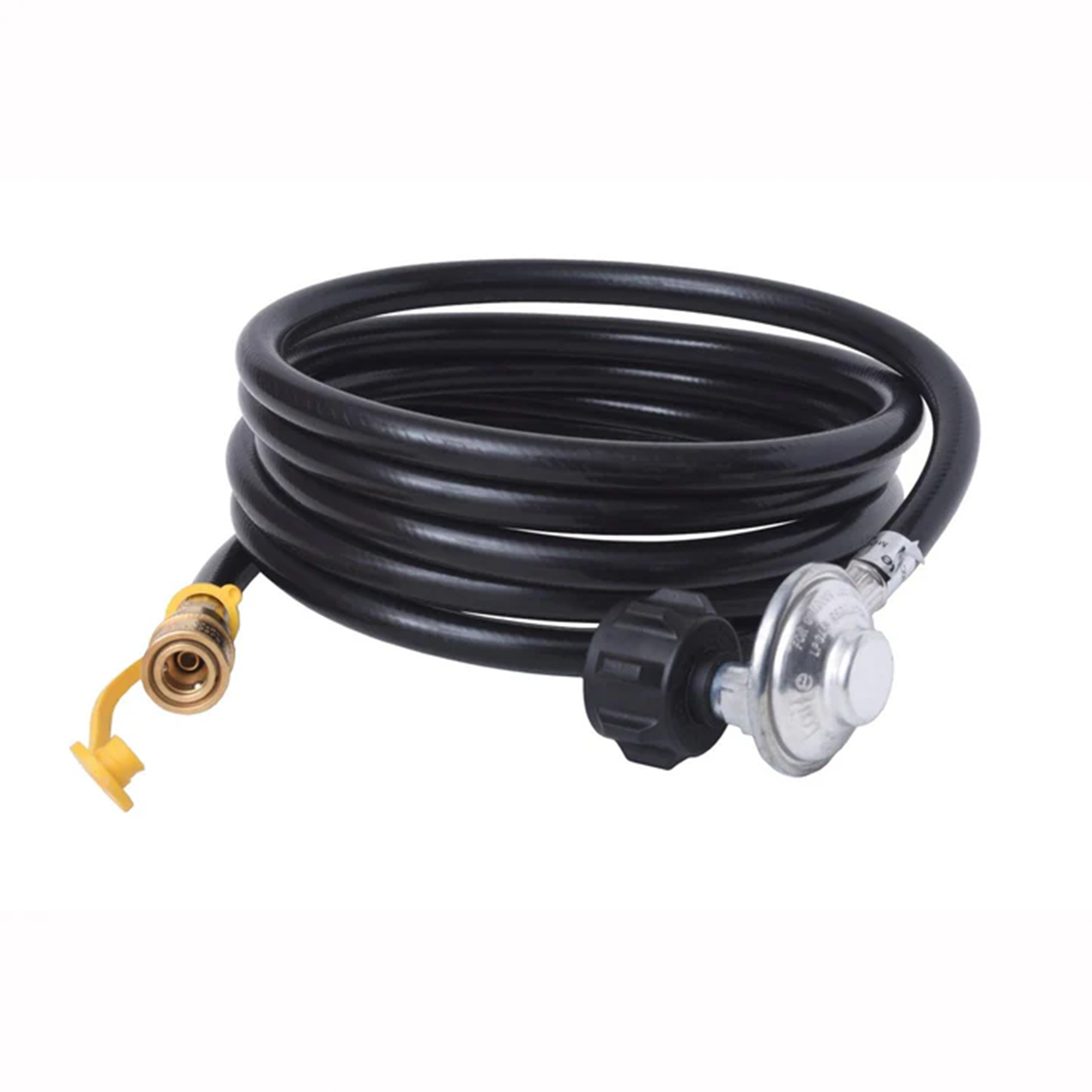 Propane Regulator Hose with Quick Connect – 12 feet