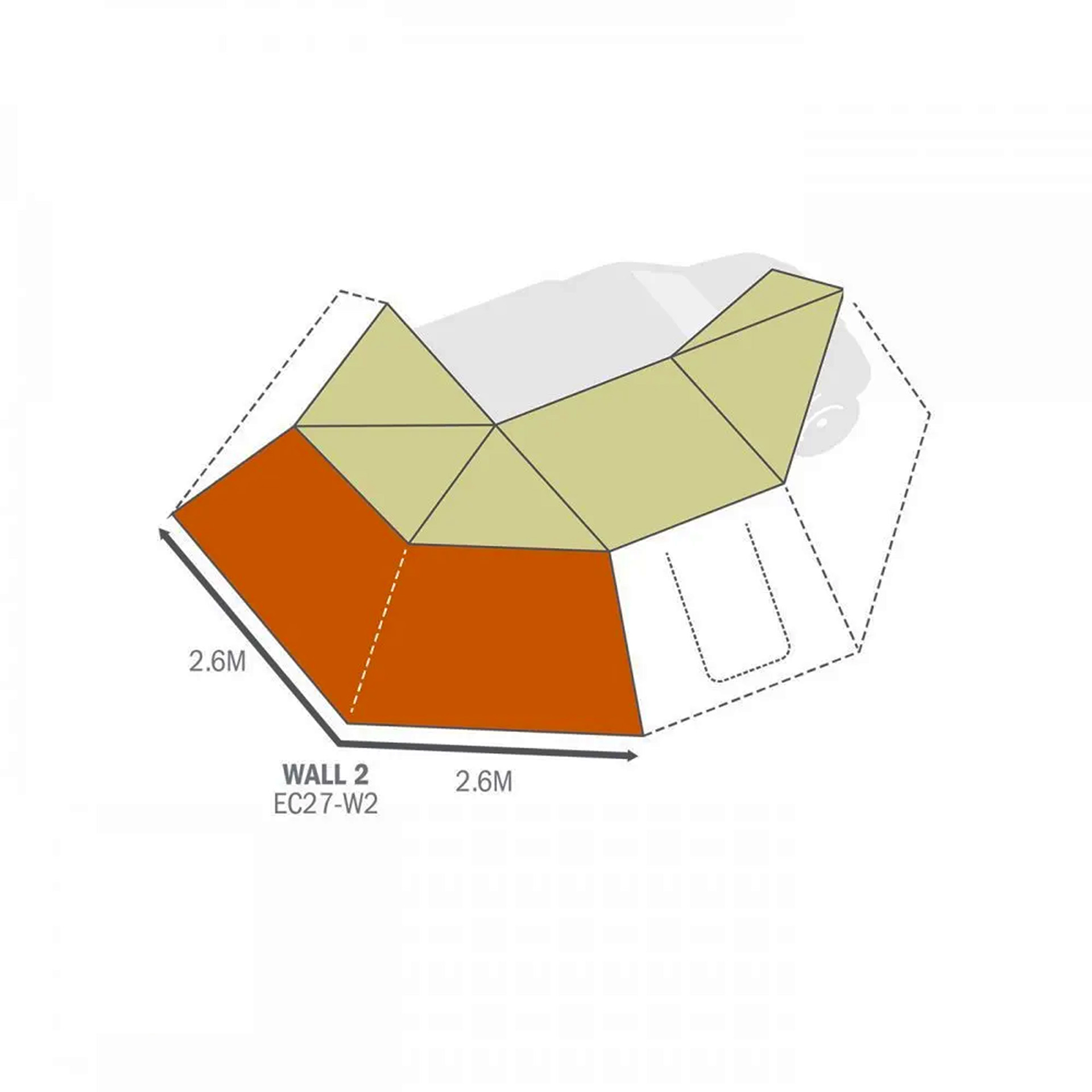 Darche Eclipse 270 Right, Wall 2