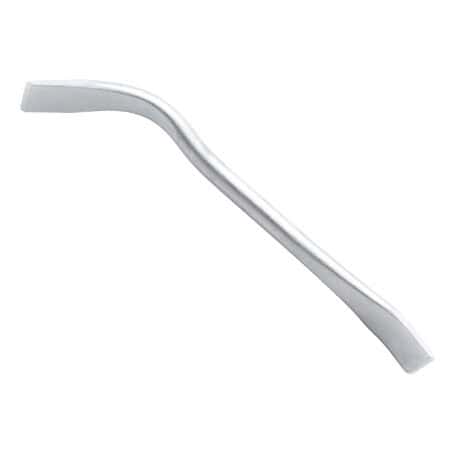 Drum brake adjusting tool compact hand tool for brake star wheel and mini pry bar leverage.