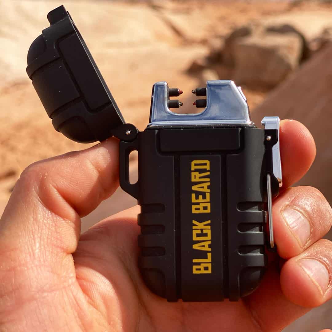Pocket-size Black Beard Arc Lighter