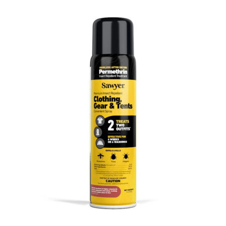 Front view of Sawyer's Permethrin insect repellent