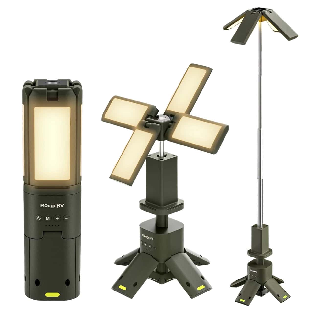 BougeRV Magnetic Outdoor Portable Camping Light