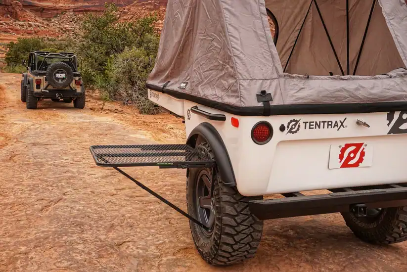 Tailgater Tire Table - Large Steel Camping Table
